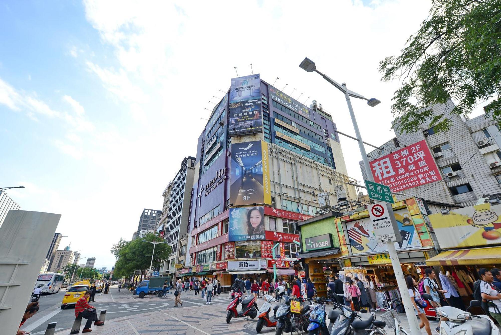 Ximen Airline Hotel Tajpej Kültér fotó